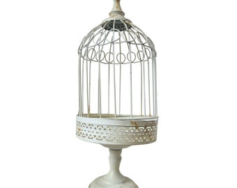 Ciel Sends Birdcage lumière de thé titulaire shabby chic décoration ** gratuite tealight ** Ciel Sends Birdcage lumière de thé titulaire shabby chic décoration ** gratuite tealight **