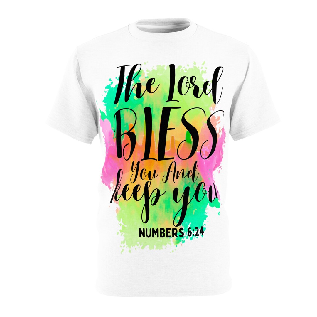 Teethe Lord Bless and Keep You Safeunisex Cut & Sew Tee Etsy