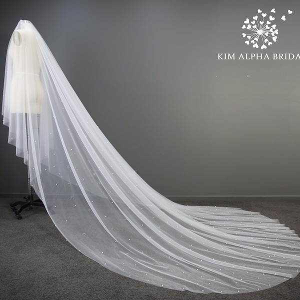 how to make a two tier veil