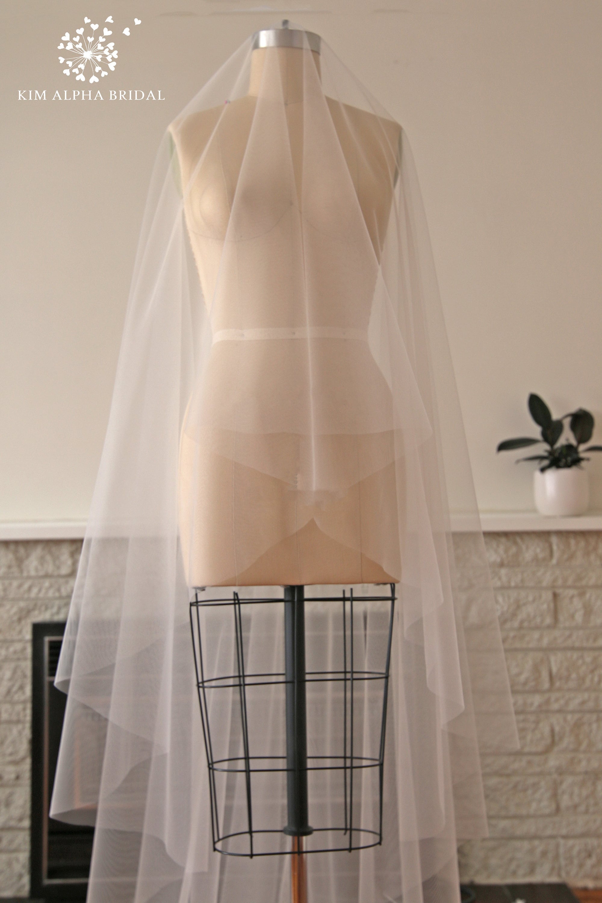 HAYLA veil , drop veil , blusher veil, cathedral veil , long veil , c…