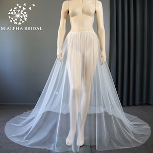 OPHELIA Brudtyllöverkjol: Avtagbar bröllopskjol bild 5
