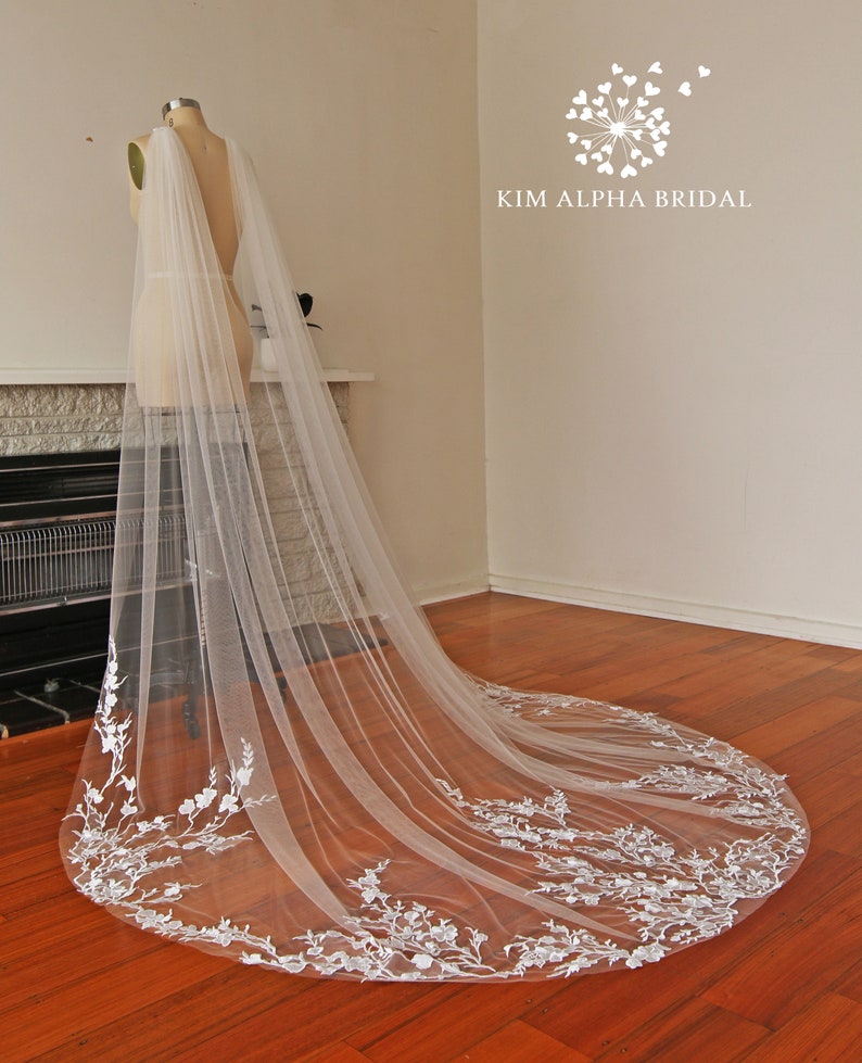 KINGA Cape Lace Wedding Cape Veil Long Cape Lace Wedding Etsy