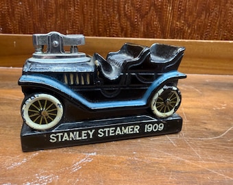 Vintage 1964 AMICO Stanley Steamer 1909 Car Table Lighter Japan As-Is