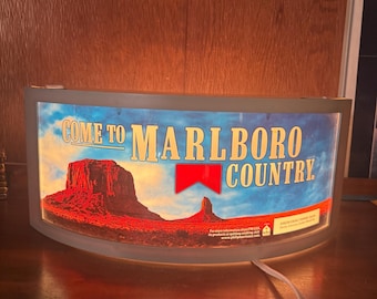 MARLBORO Advertising Large 24in Store Display Vintage Style - Etsy
