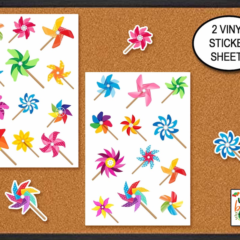 Windmill Decal - Etsy