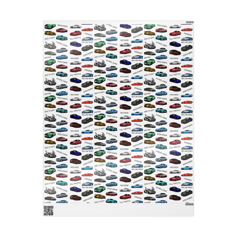 a poster with a bunch of cars on it