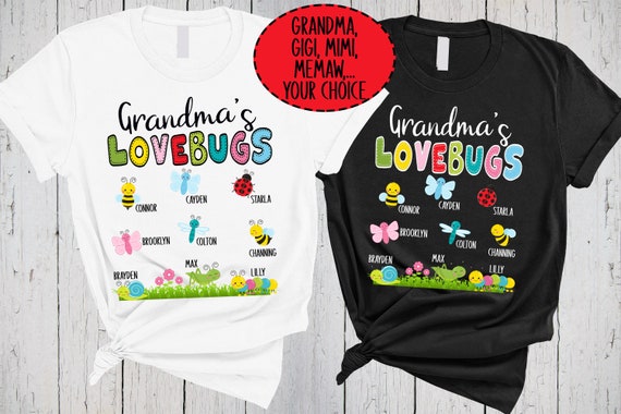 Womens I'm The Grandma Ladybug Lover T Shirt Womens I'm The Grandma Ladybug Lover T Shirt