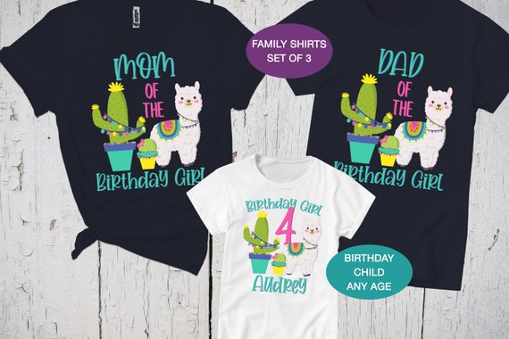 llama family shirts