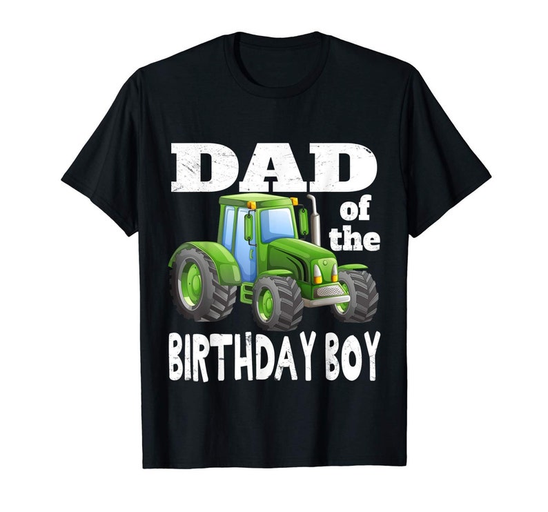 Dad of The Birthday Boy Big Green Tractor Party Gift | Etsy