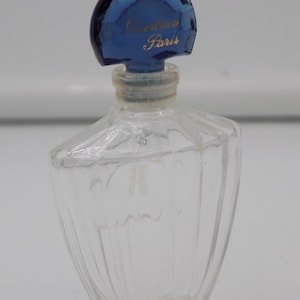 Lege miniatuur van parfum, SHALIMAR Paris, van het prestigieuze Franse merk Guerlain, haute couture parfum, verzamelaarsparfum, vintage parfum