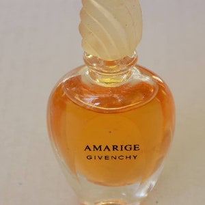 Miniatur-Parfüm, AMARIGE der renommierten, französischen Marke GIVENCHY, Parfüm Haute Couture, Parfüm-Sammler, Vintage Parfüm