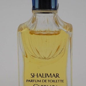 Perfume miniatura, SHALIMAR Paris, da prestigiada marca francesa Guerlain, perfume de alta costura, perfume de colecionador, perfume vintage