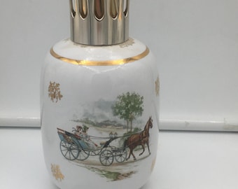 Lampe Berger Paris Porcelain of Sèvres Paris Blue Floral