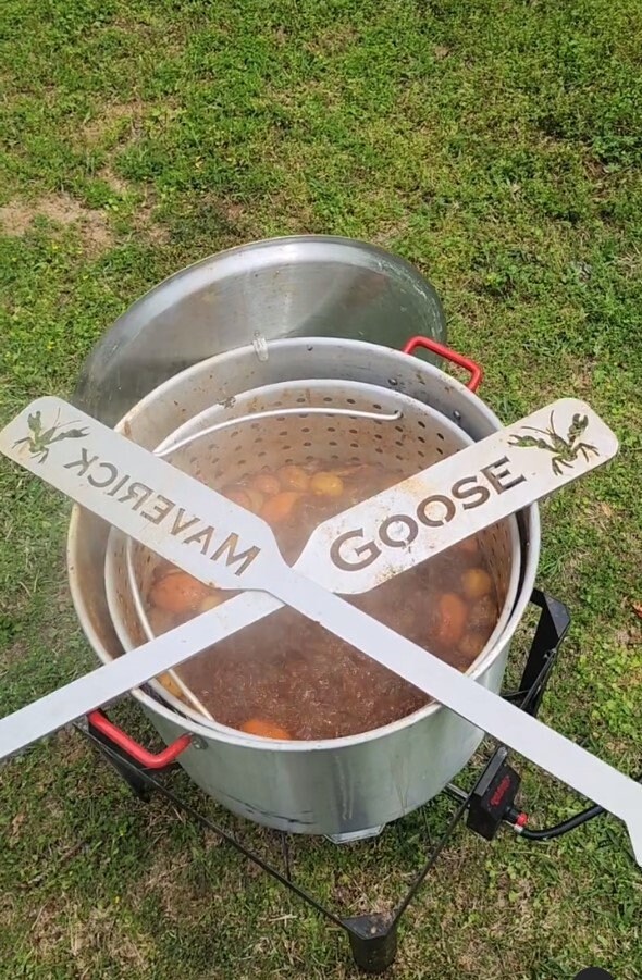 Personalized Crawfish Boiling Stir Paddle | Personalized Paddle | Crab ...