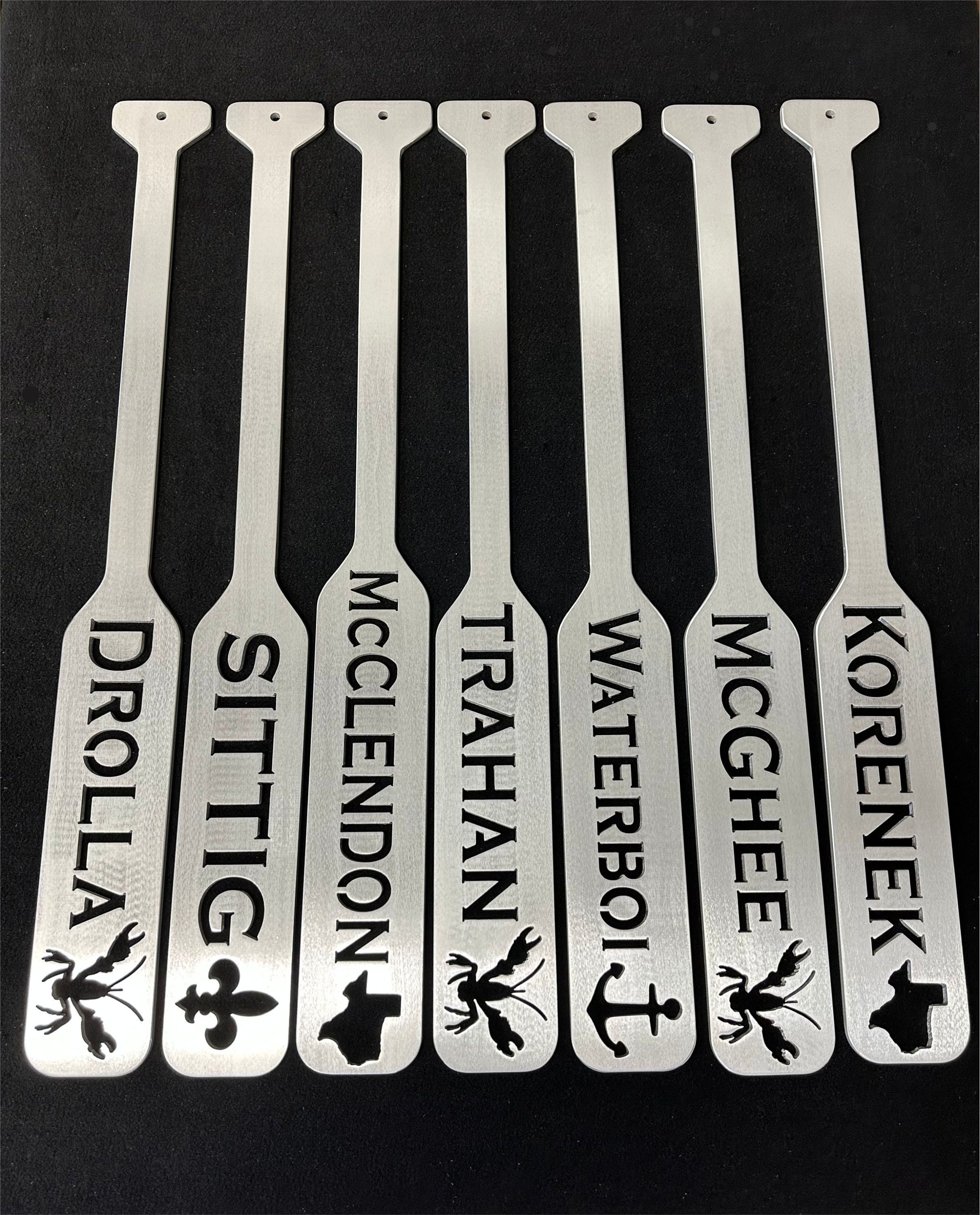 Personalized Crawfish Boiling Stir Paddle | Personalized Paddle | Crab ...