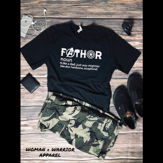 avengers dad shirt