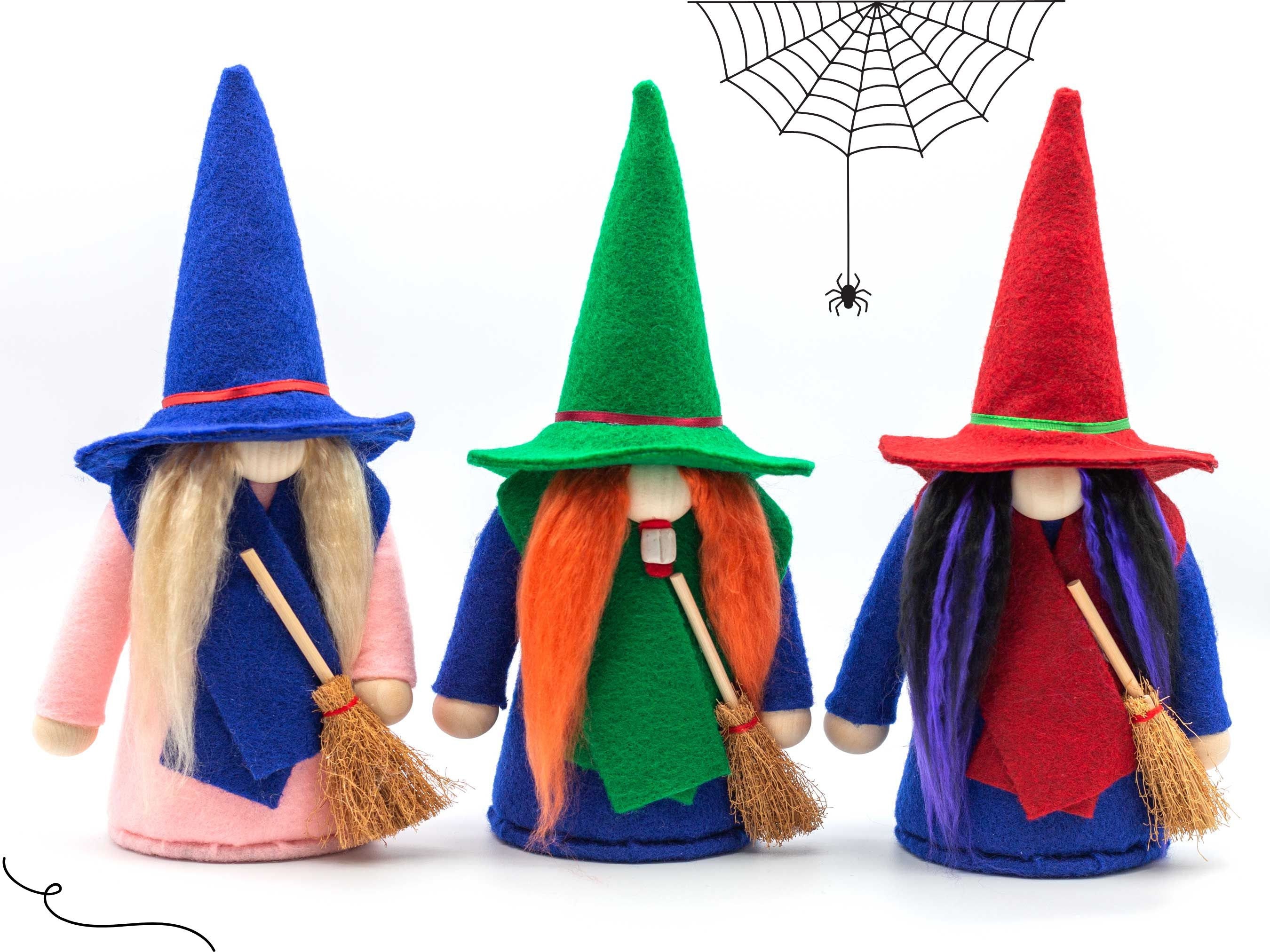 Hocus Pocus Sanderson Sisters Gnomes trio Etsy