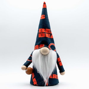Chicago Bears Football Fan Gnome