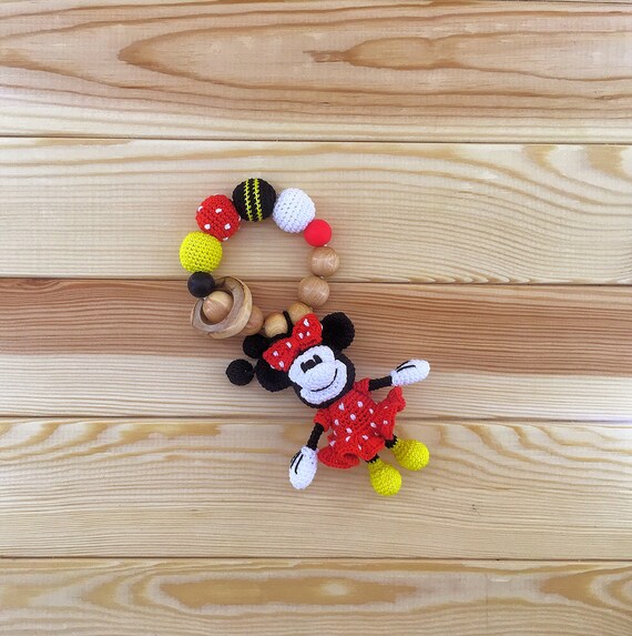 minnie mouse teething toy