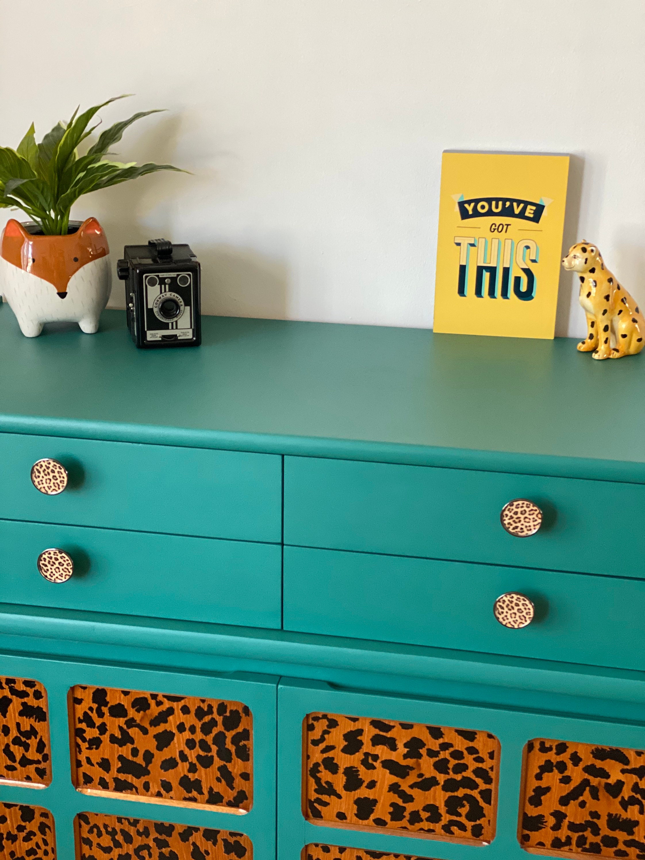 UNAVAILABLE Hand painted Nathan four drawer sideboard Etsy