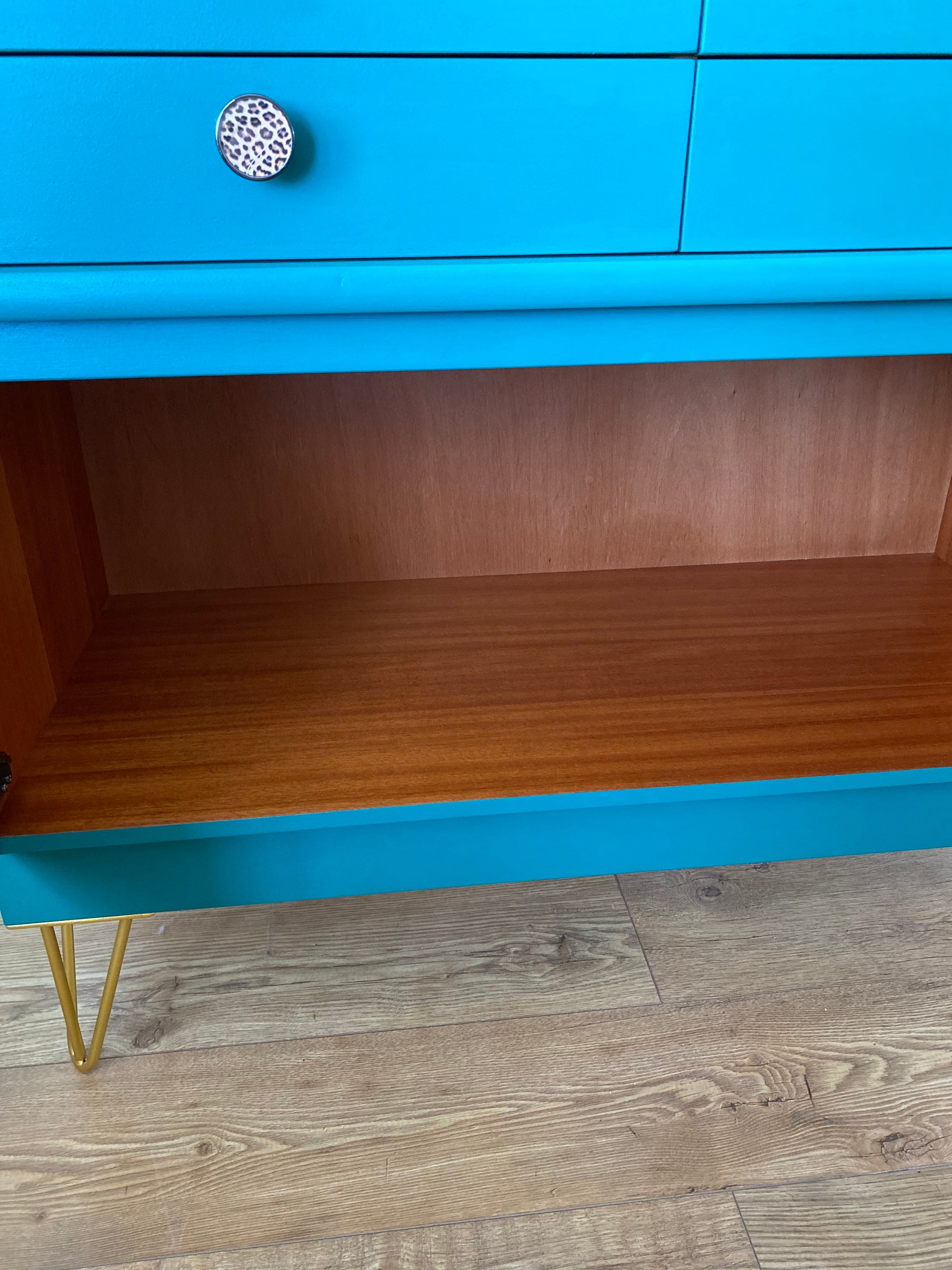 UNAVAILABLE Hand painted Nathan four drawer sideboard Etsy