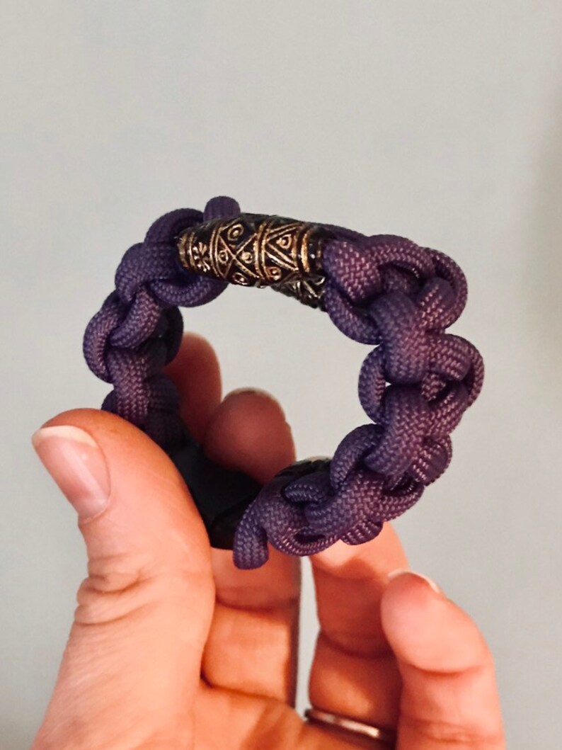 Anxiety Bracelet Fidget Toy Paracord Bracelet Mental Health Etsy