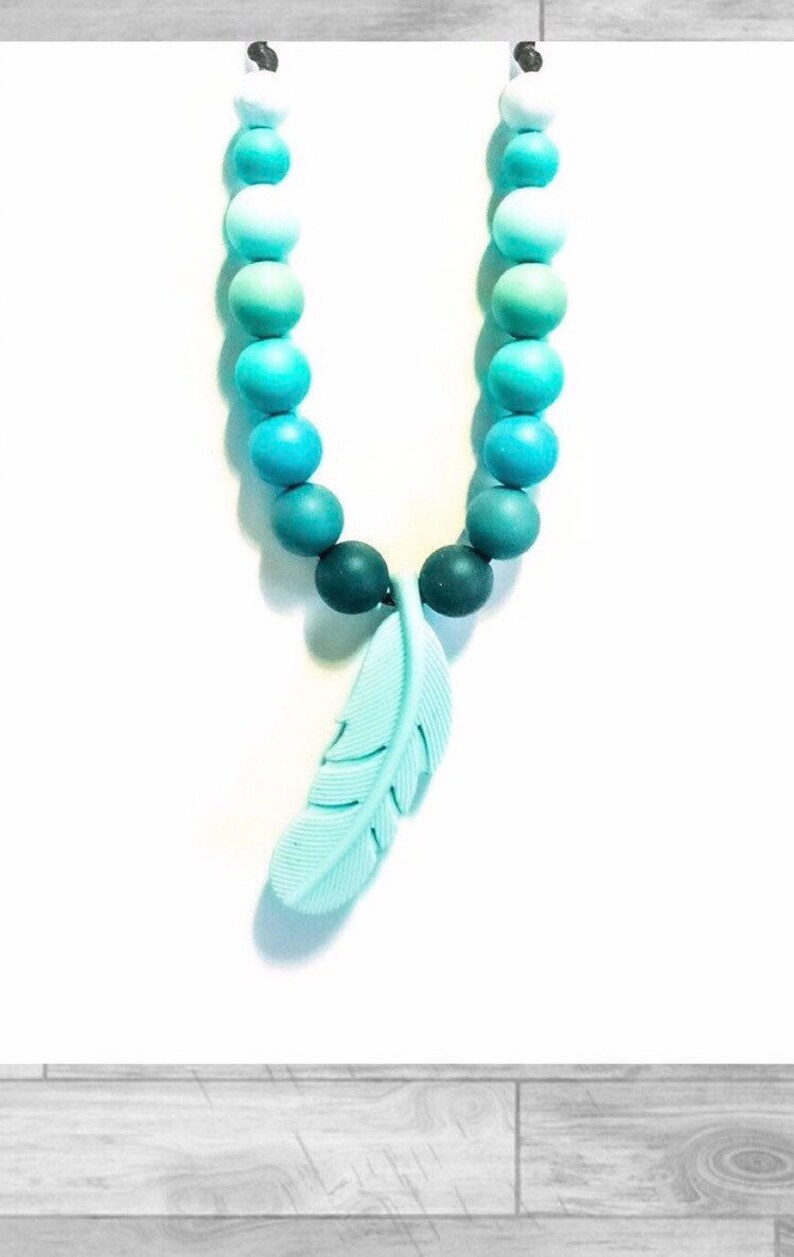 autism teething necklace