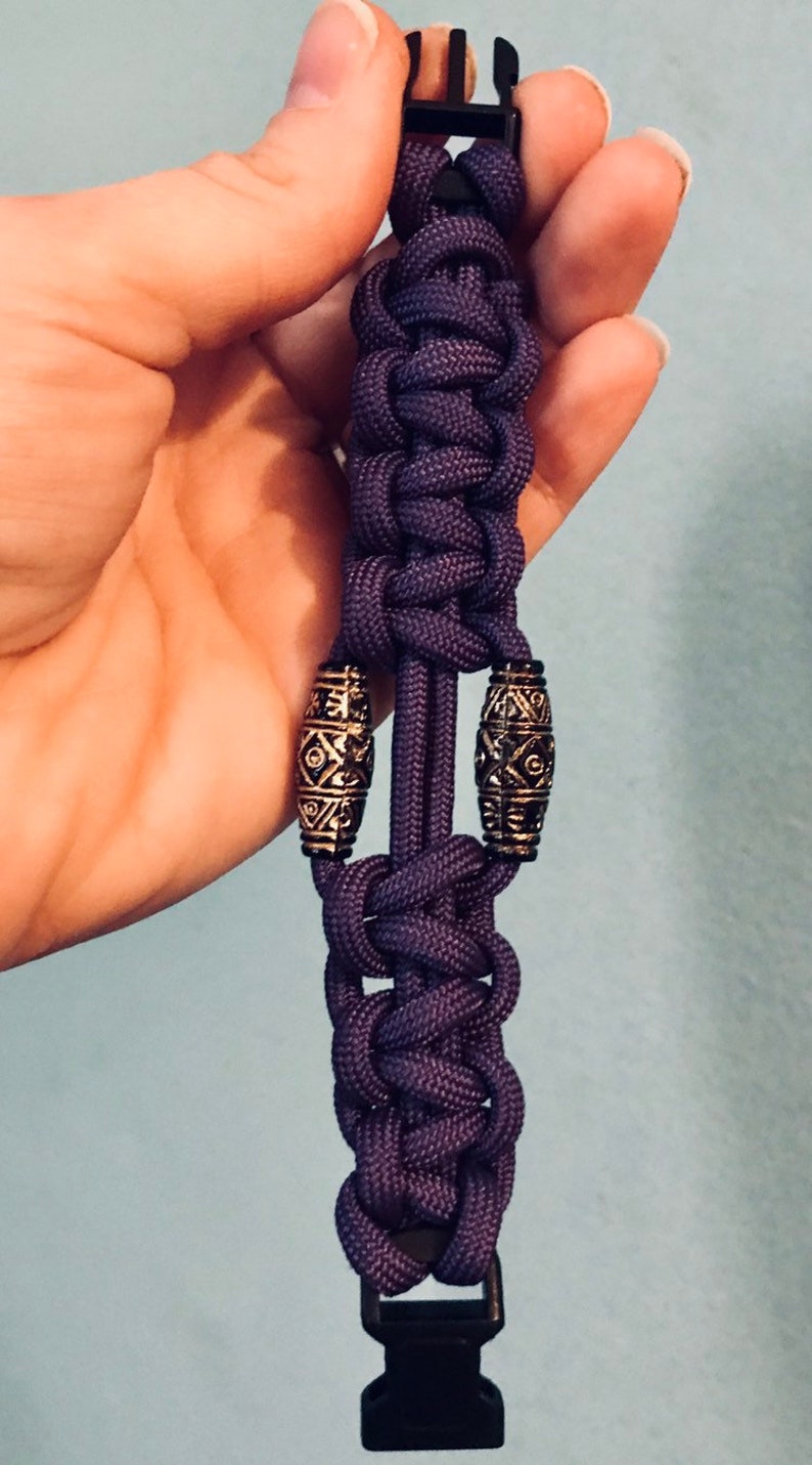 Anxiety Bracelet Fidget Toy Paracord Bracelet Mental Health Etsy
