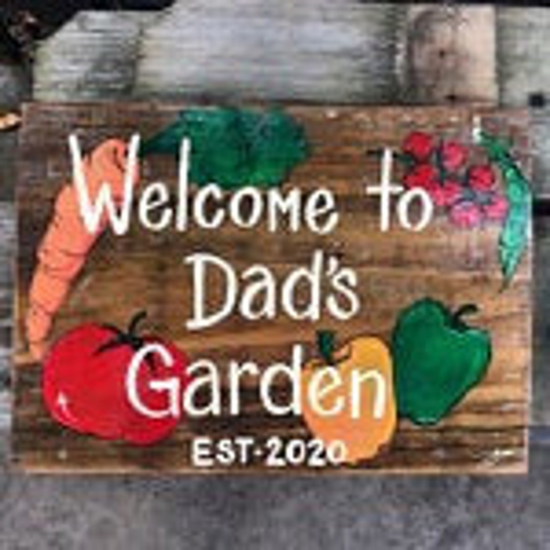 Garden Signs Etsy