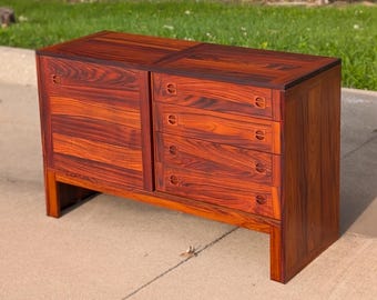 1970s Danish Modern Rosewood Credenza
