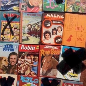 Vintage Children's Book Covers, Junk Journal Supplies