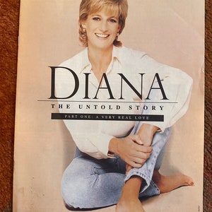 Diana, Princess of Wales, tribute magazines. Part 1 and 7. The Fashion Icon. Diana’s life in colour.