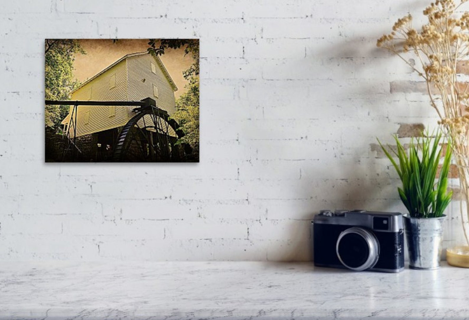 Mill Springs Restored Mill Monticello Kentucky Wall Art Home Etsy