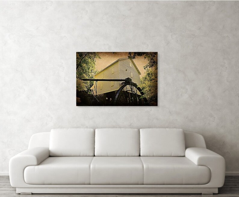 Mill Springs Restored Mill Monticello Kentucky Wall Art Home Etsy