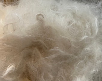 5.6 oz White Alpaca (Suri) Cloud