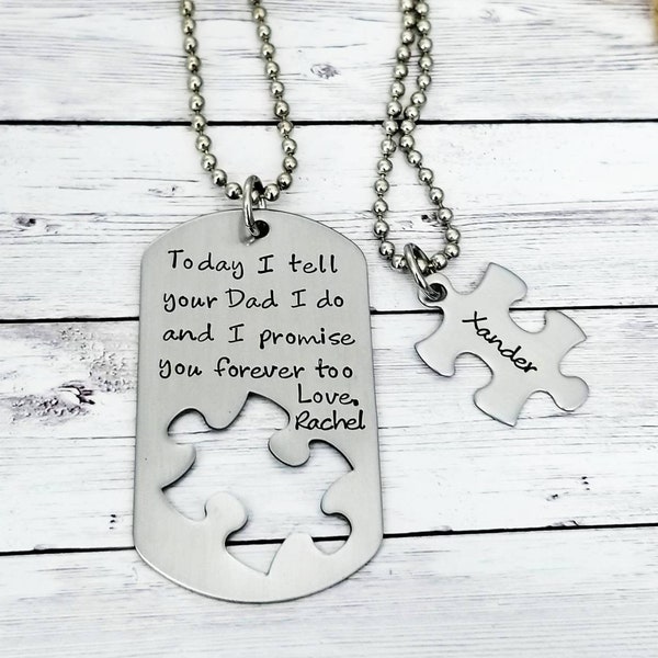 Personalized Gift Wedding, Wedding gift step children, Step son gift, Step daughter gift, New Step Mom