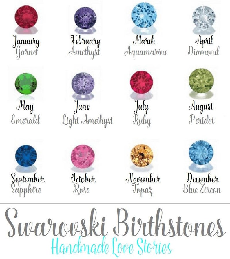 Personalized Stacking Birthstone Ring, Personalize Jewelry, Hand Stamped Name Ring, Silver Personalize Ring, Stackable Name Rings, Custom image 10