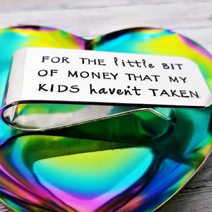 Father&#39;s Money Clip, Custom Money Clip, Funny Dad Gift ,Gift for Dad, Fathers Day Gift,  Dad Money Clip