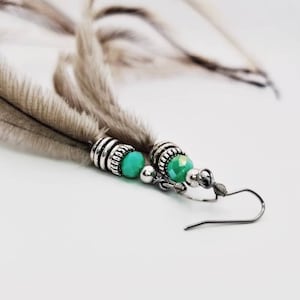 Emu Earrings, Bird Earrings, Genuine Feathers, Long Feather Earrings, BOHO Earrings, Feather earrings, Animal Earrings, Emu Lover Jewelry