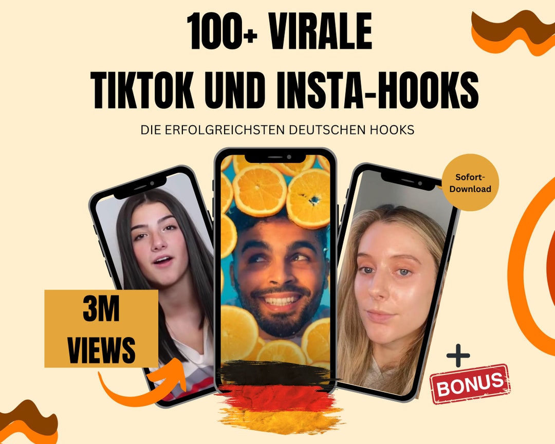 100+ Viral Tiktok and Instagram Hooks in German, Get Started on Tiktok ...