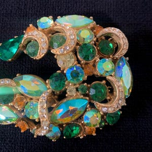 Large Sphinx signed brooch