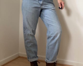 Vtg 2003 relaxed fit LL Bean Jeans 33x30”