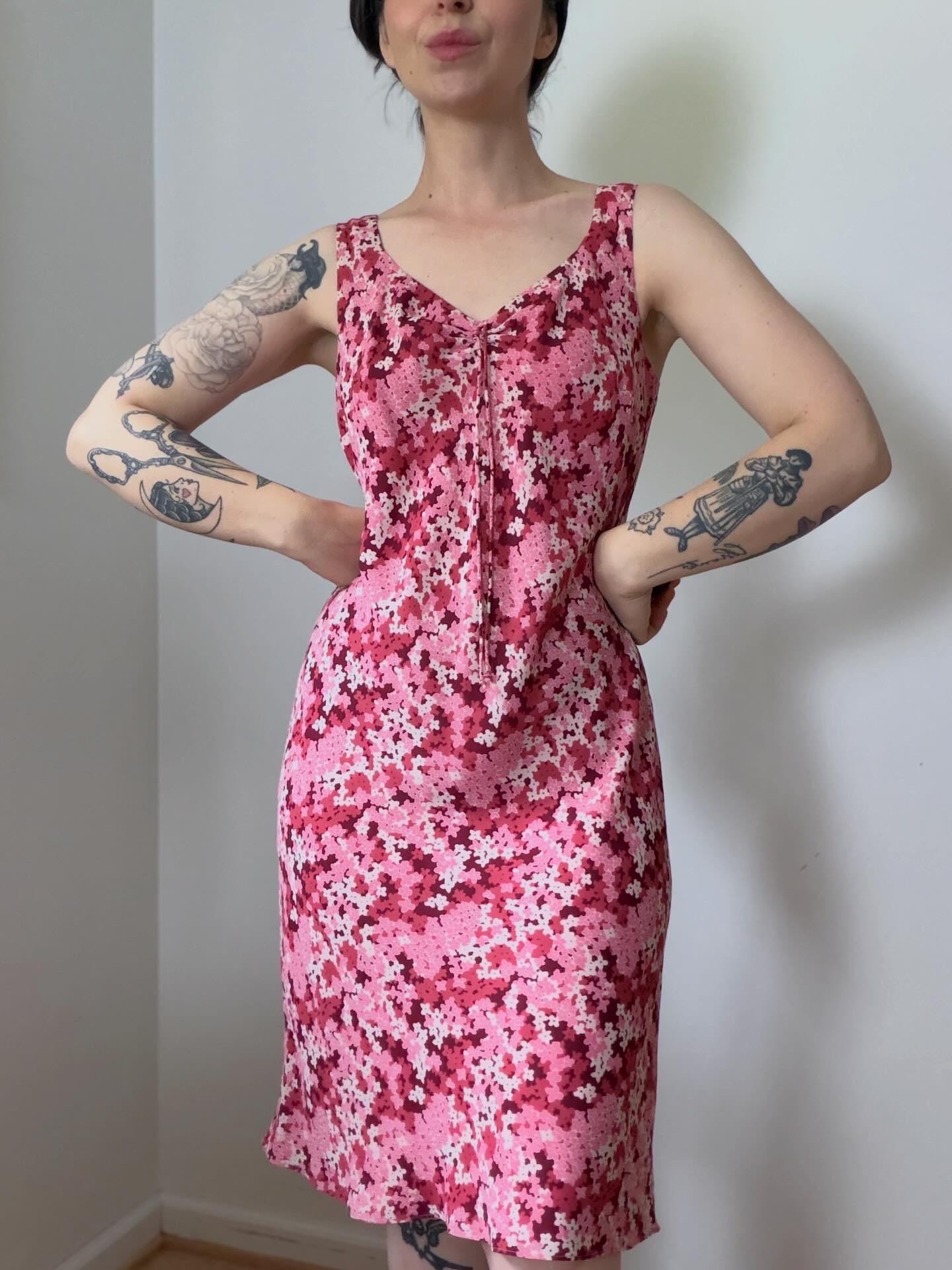 Pink 2000s Dress - Etsy