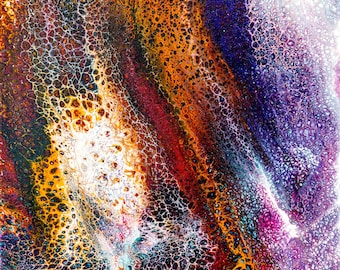 Abstract Acrylic Painting, Abstract Art, Wall Art, Abstract Art, 36" x 18", Gallery Wrap Stretched Canvas, Free Shipping!!!