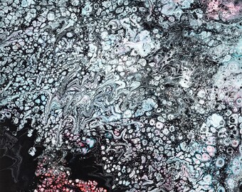 Abstract Acrylic Painting, Large Original Abstract Art, Wall Art, Abstract Art, 30" x 30", Gallery Wrap Stretched Canvas