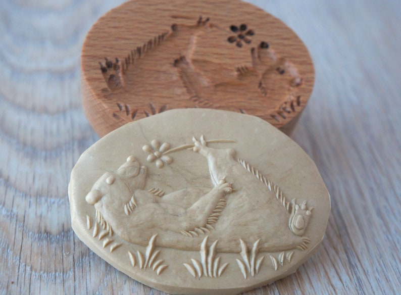Wood Stamp cookies mold press springerle Stamp stamps Etsy