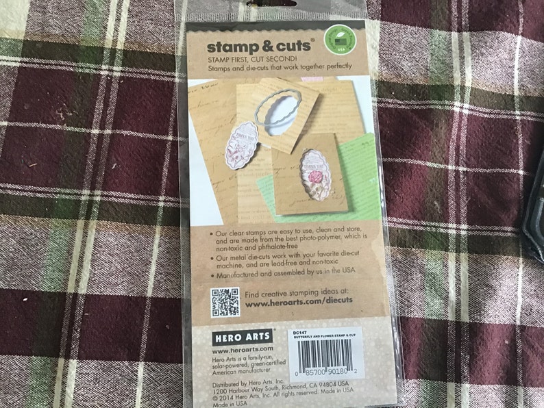 NEW Set of 11 stamps and 2 dies Hero Arts