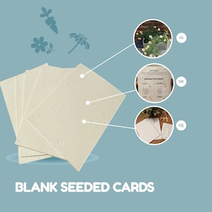 A4 Plantable Seed Paper U2013 Printer Friendly - Wild Bloom Box