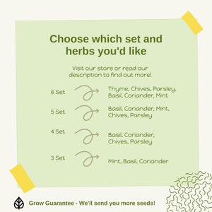 Indoor Herb Garden Grow Your Own Kit - Eco Care Hamper Gift for Her or ...