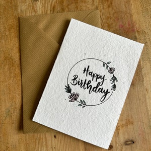 Pack of 10-20 Seeded Birthday Cards Multipack Birthday Cards for Women, Men & Children. Made from Eco-Friendly Cards with Wildflower Seeds image 8